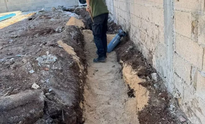Terrassement de terrain, Hyères, QR Paysage