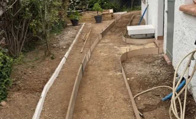 Création jardin , Hyères, QR Paysage