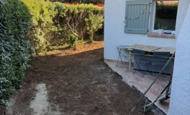 Création jardin , Hyères, QR Paysage