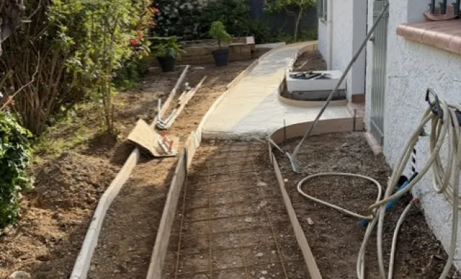 Création jardin , Hyères, QR Paysage