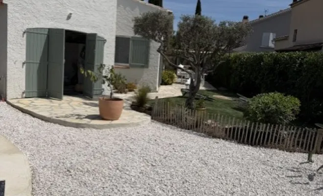 Création jardin , Hyères, QR Paysage